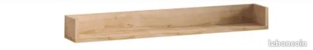 Étagère murale bois 100x15x15 (image 1)