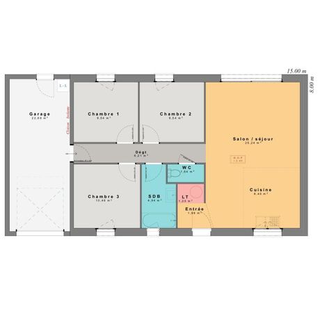 Maison 5 pièces 79 m²