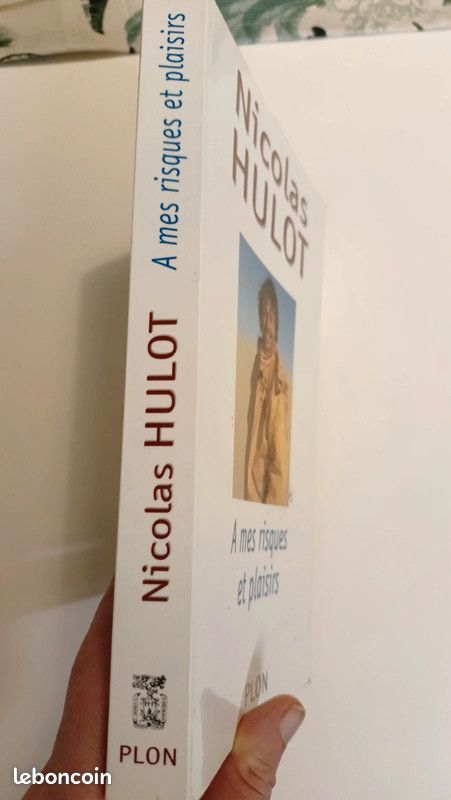 Livre de Nicolas Hulot à mes risques et plaisirs (image 2)