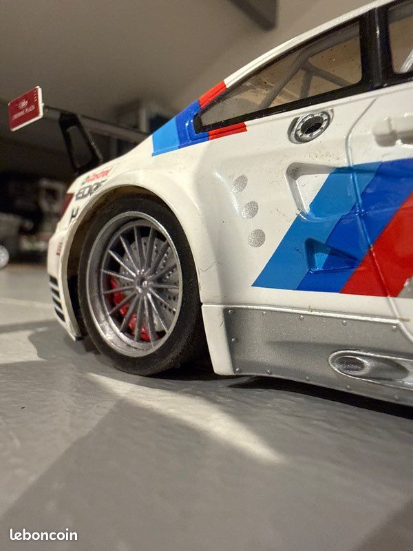 Slot car Scaleauto BMW M3 GTR GT2, N° 56, Le Mans 2011. Échelle 1/24 (image 8)