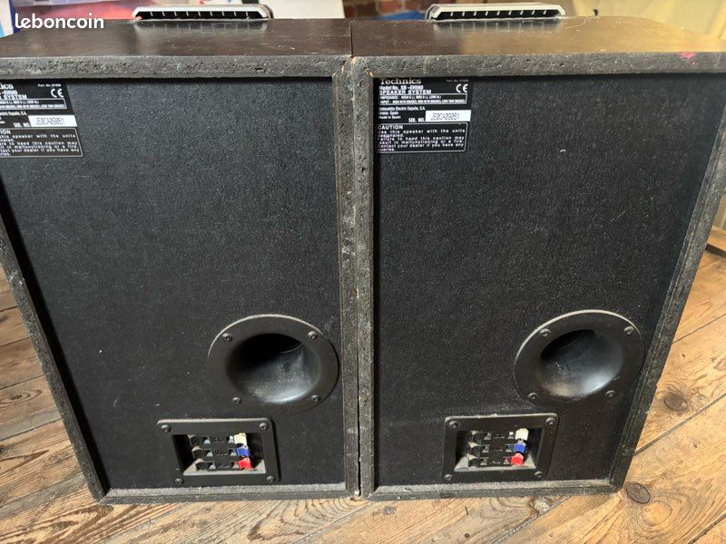 Vend lot de deux enceintes Technics (image 4)