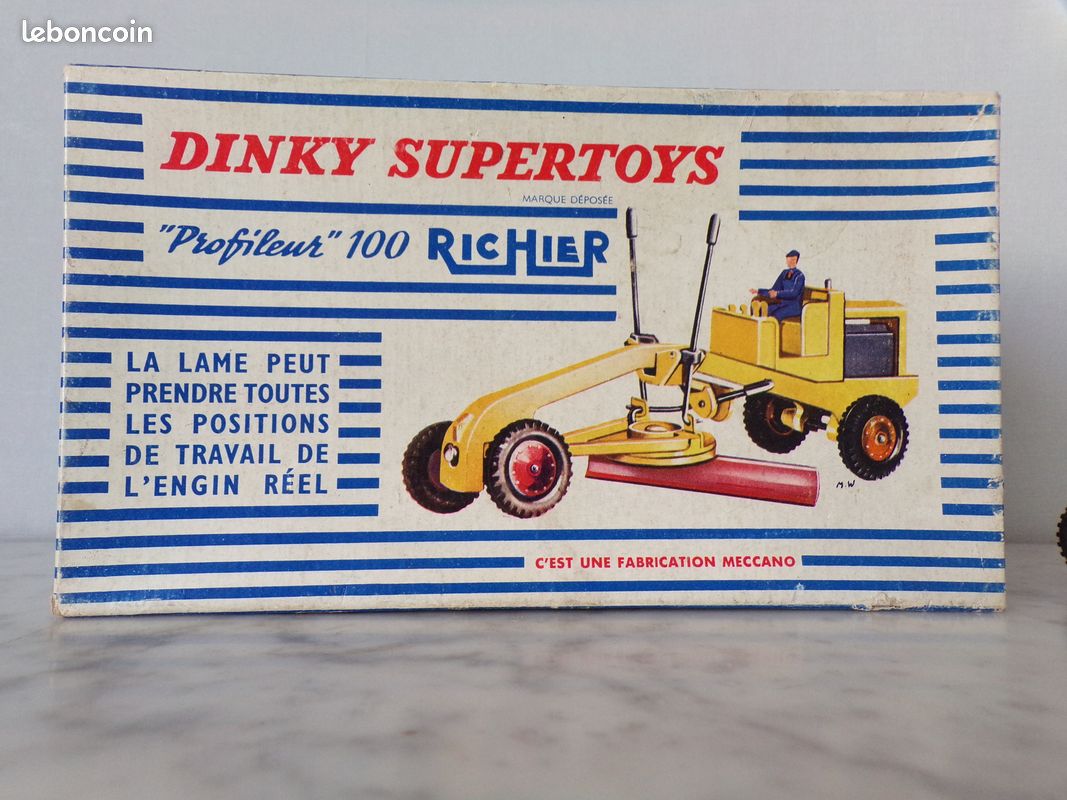 DINKY ancien véritable PROFILEUR RICHIER N° 886 SUPERBE