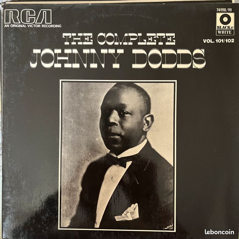 Disque 33t vinyle double album "The Complete Johnny Dodds" (image 1)