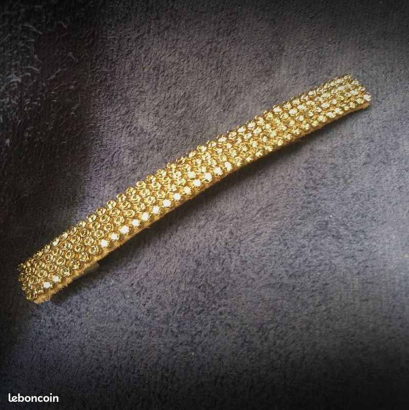 Barrette longue en strass Svarowsky (image 2)