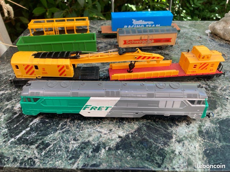 Mehano rame de fret 1 loco + 5 wagons (image 1)