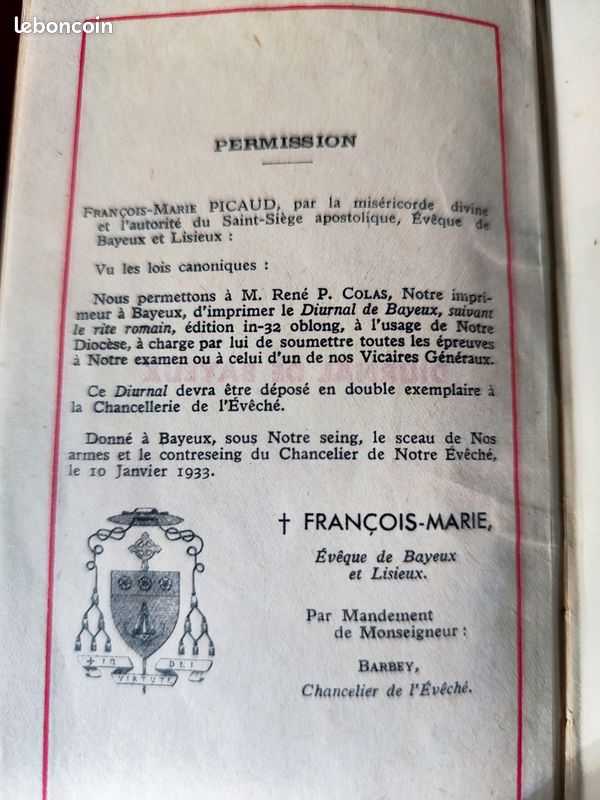 Diurnal de Bayeux (image 4)