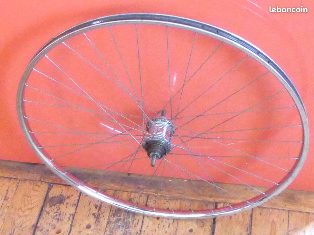 Roues jantes acier samir saminox velo vintage bicycle wheels à Guilherand Granges | Clasf sports