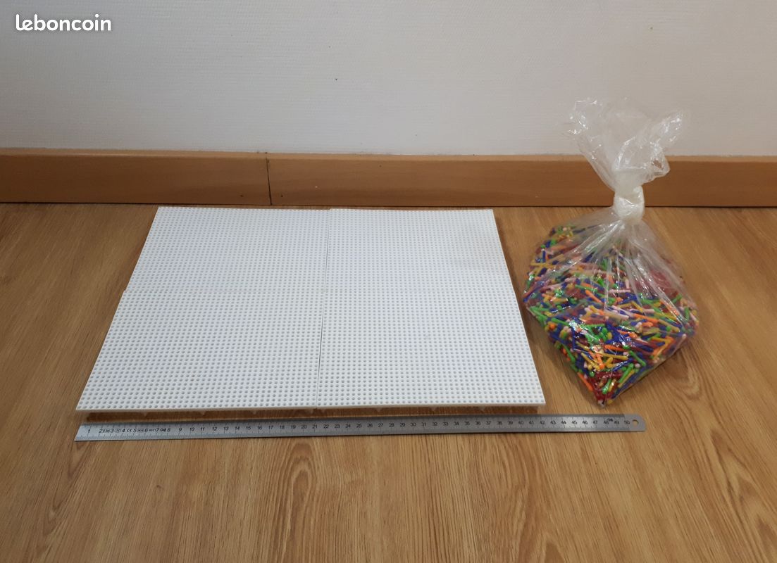 Jeu de mosaique puzzle 4 grilles avec picots 5 modèles (image 3)