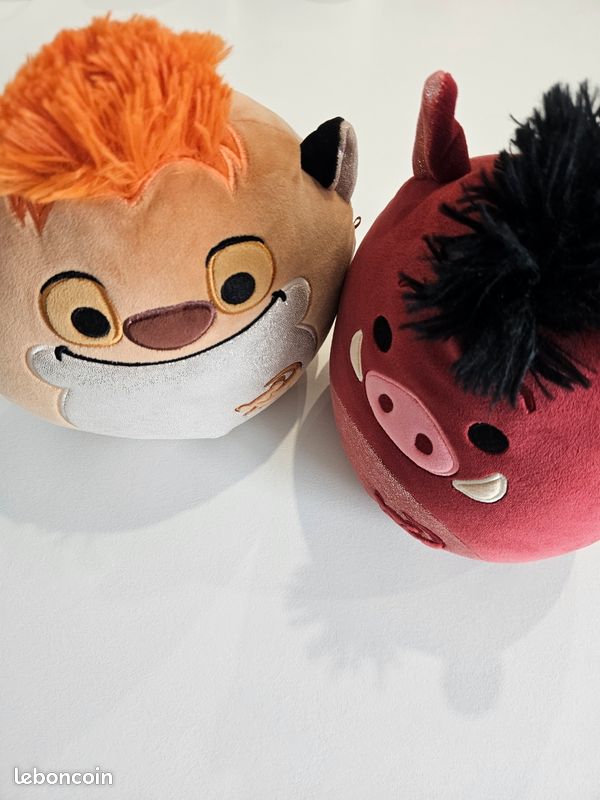 Lot Peluches squishmallow Timon et Pumba Jeux Jouets