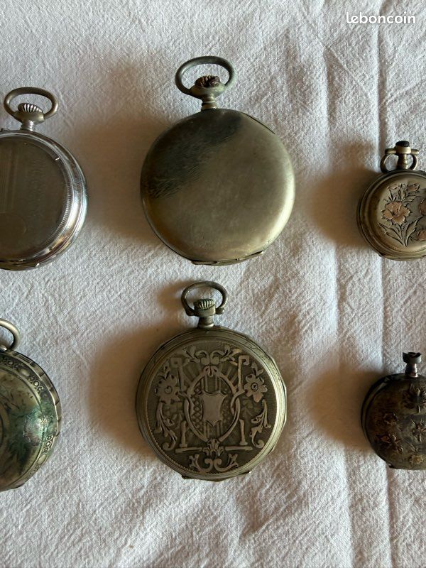 Lot montres anciennes, goussets, Art Déco (image 17)
