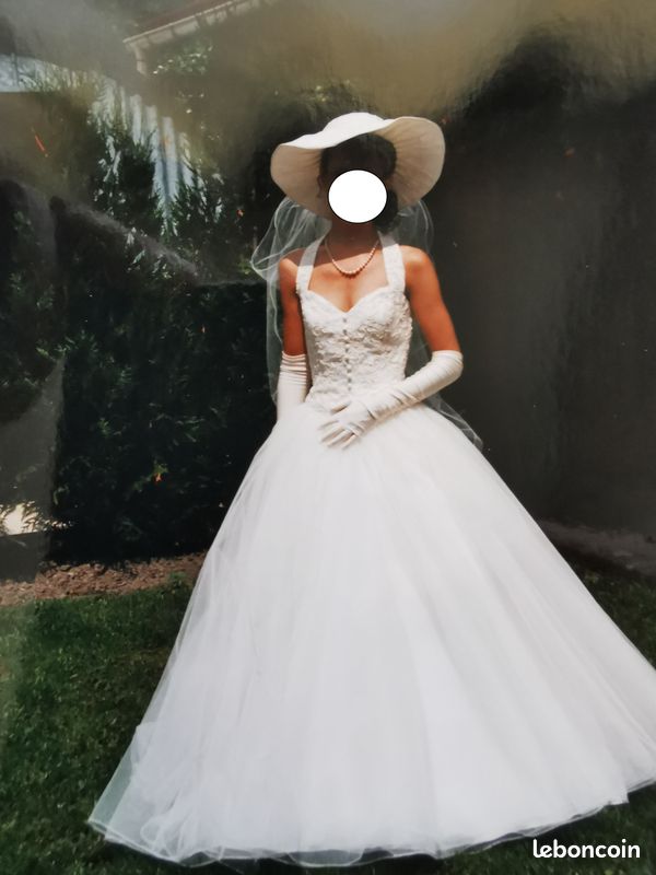 Mariage Jupe En Soie Sauvage Robe De Mariée 36/38 Soie