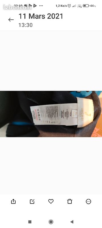 Robe Jacadi bleue (image 3)