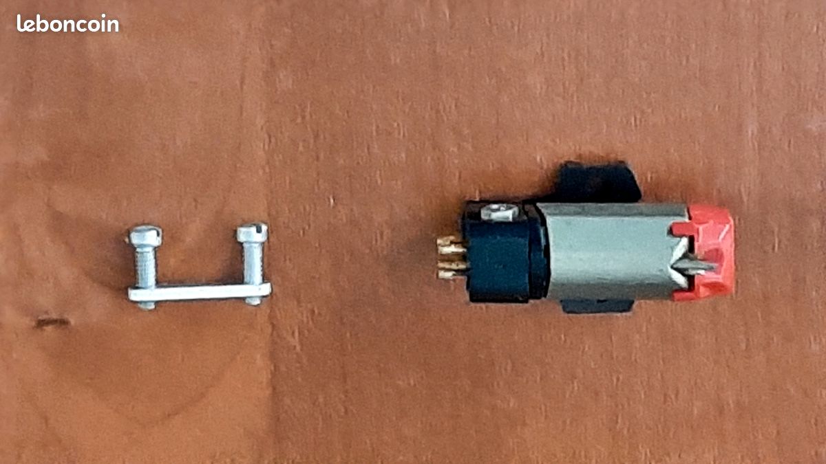 Cellule Shure M92 E sans diamant (#7) avec support ½ pouce Support P