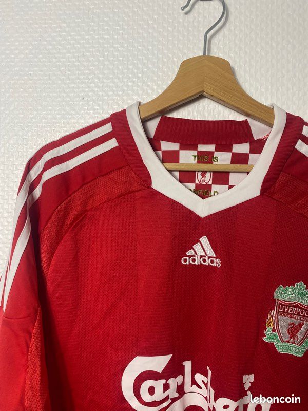 Maillot football vintage Liverpool domicile Saison 2009/2010 Adidas - XL (image 3)