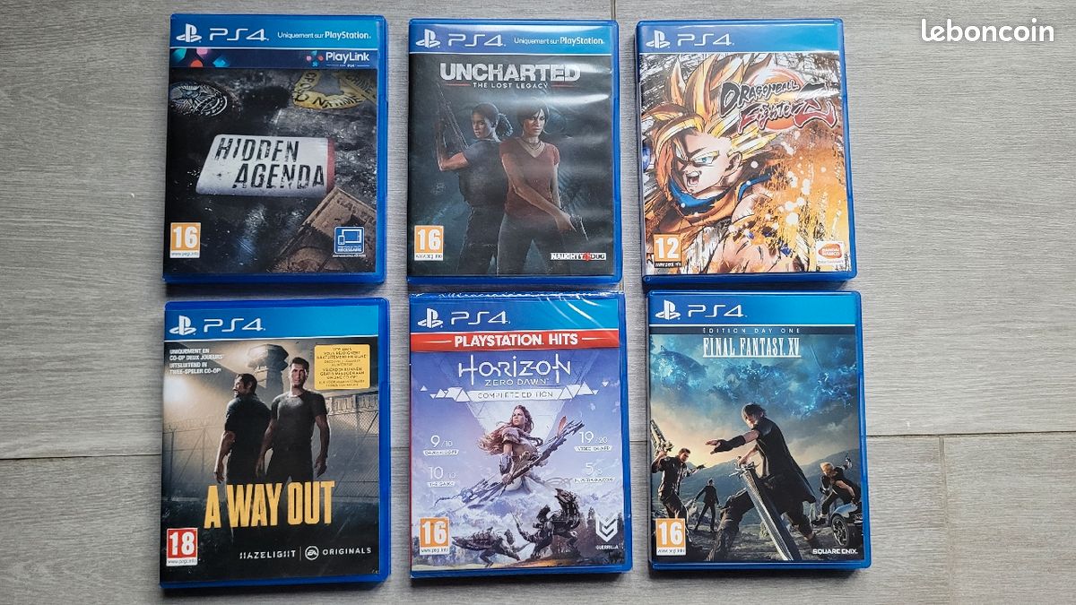 Jeux PS4 (image 1)