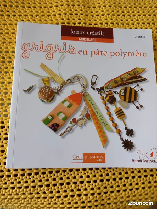 Livre "Grigris en pâte polymere" de Magali Chauveau (image 1)