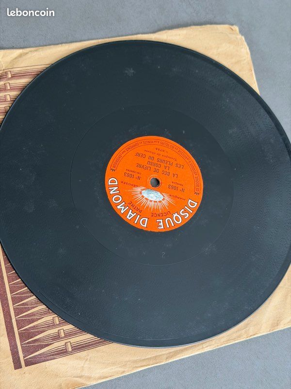 5 disques 78 tours anciens et leurs pochettes d'origine (image 7)