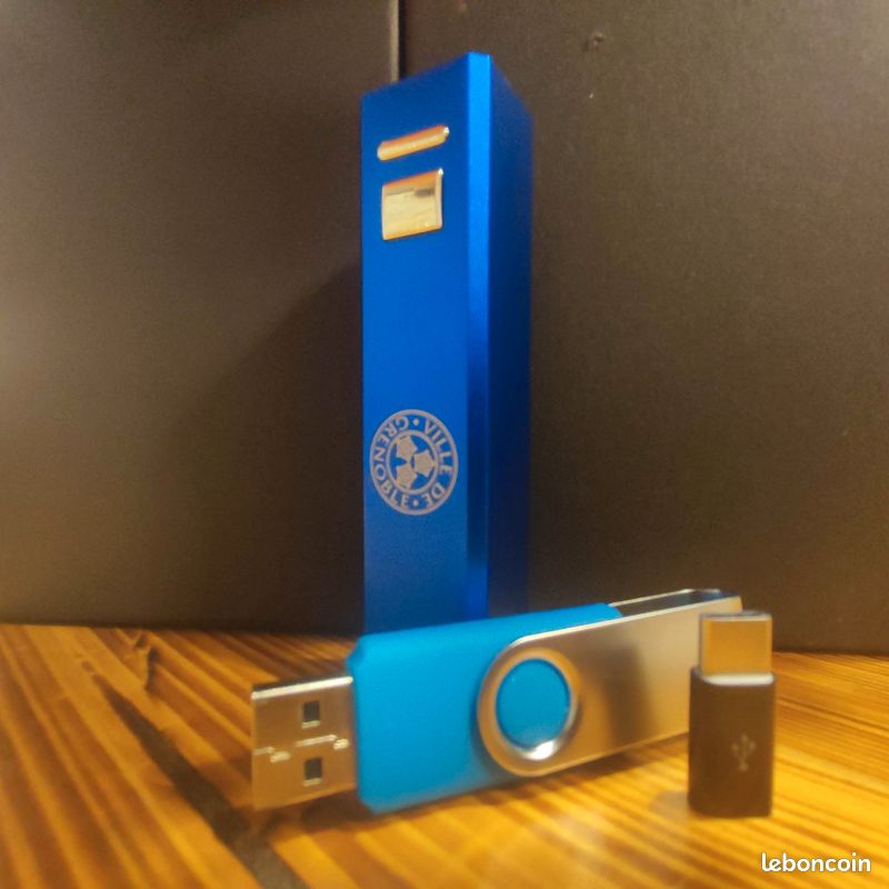 Kit batterie externe/ adapteur USBC/ clef USB (image 2)