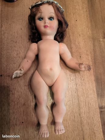 Ancienne Poupée Bella Sgdg – 35 Cm, Fabrication Française (occasion)