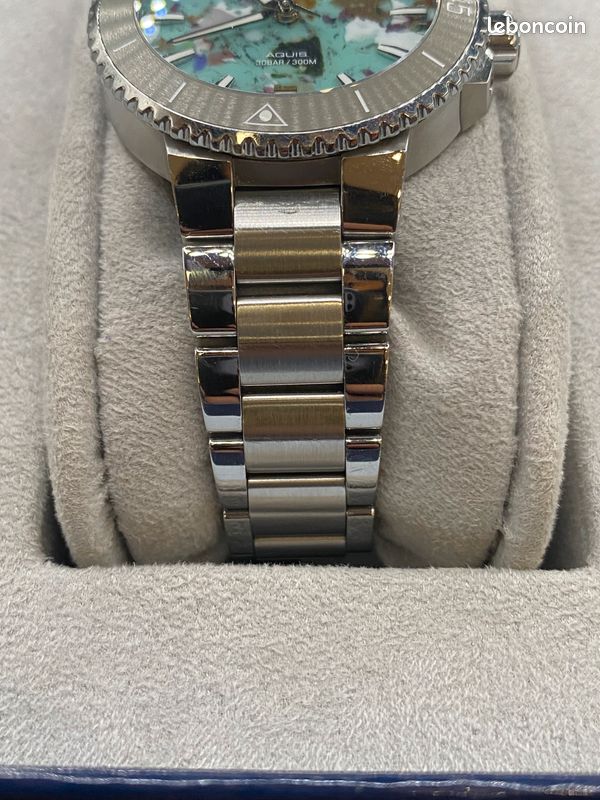 Montre Oris AQUIS date Upcycle (image 2)