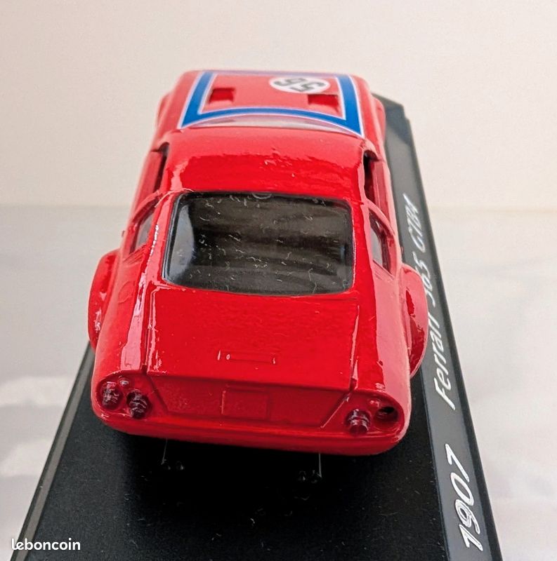 Décalcomanie Ferrari 365 GTB/4 Daytona Le Mans 1974 - Échelles 1:32, 1:43, 1:24, 1:18 - Neuf