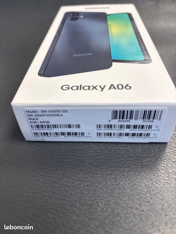 Samsung Galaxy A06 - 64 Go - Neuf sous blister (image 3)