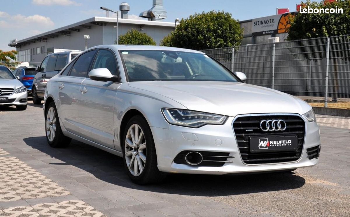 Audi A6 LIM. V6 3.0 TDI QUATTRO 245CH 4X4 BVA - TOIT OUVRANT VOLANT EN CUIR (image 2)