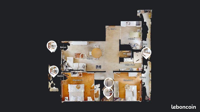 Appartement 3 pièces 80 m² · à Annemasse · 80 m² · 1 520 €/mois