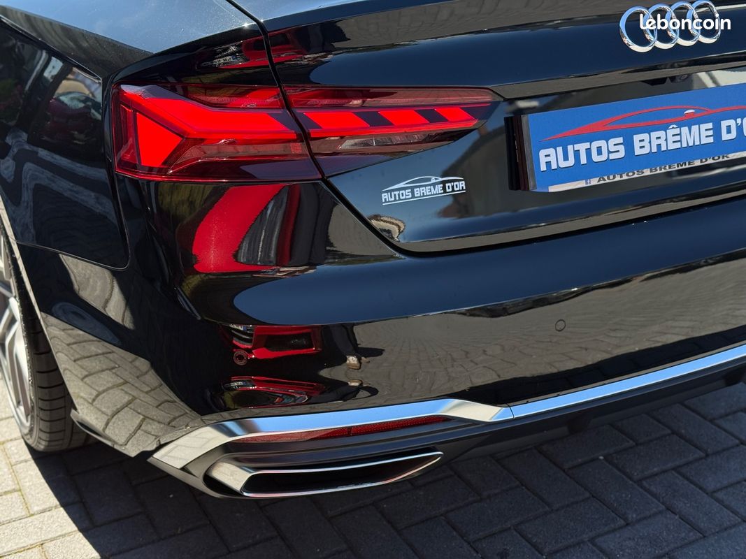 AUDI A5 SPORTBACK 459/mois GARANTIE 6 ANS 40 TDI 190ch S-TRONIC 7 S LINE Toit ouvrant RS Audi SPORT Méplat COCKPIT AppleCarPlay 1ère MAIN Origine française Aucun frais à prévoir (image 6)