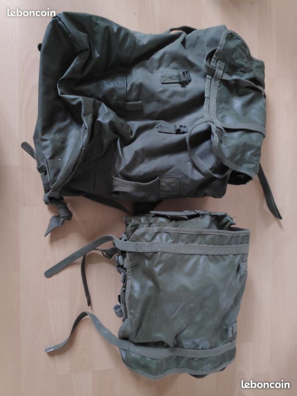 Sacs à dos militaires modèles F1, F2 et musette + casque lourd (image 2)