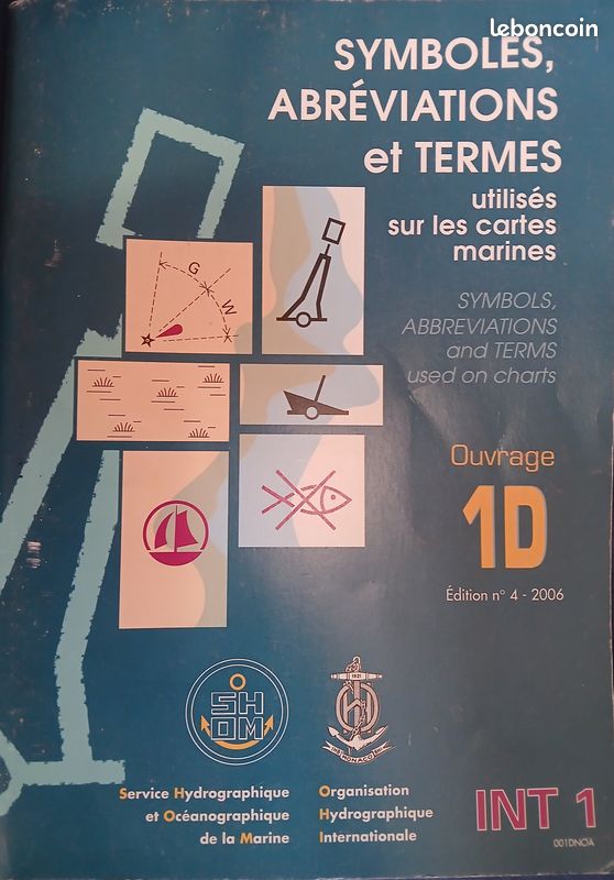 Symboles et abréviations sur les cartes marines (image 1)