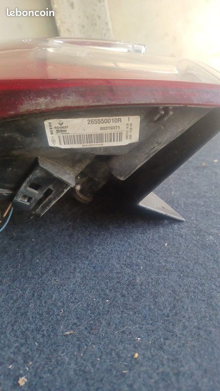 Feu arriere principal gauche (feux) RENAULT MEGANE 3 PHASE 3 BREAK 1.5 DCI (image 3)