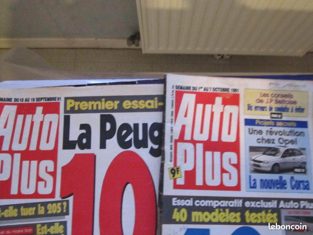 5 Auto Plus an 91 et 1 Janvier 92 voir photos lire l'annonce (image 4)