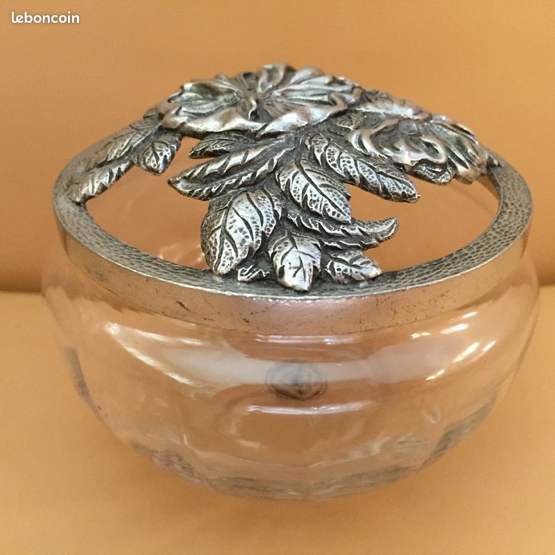 Pot pourri en verre etain d'occasion - Décoration - - page 3