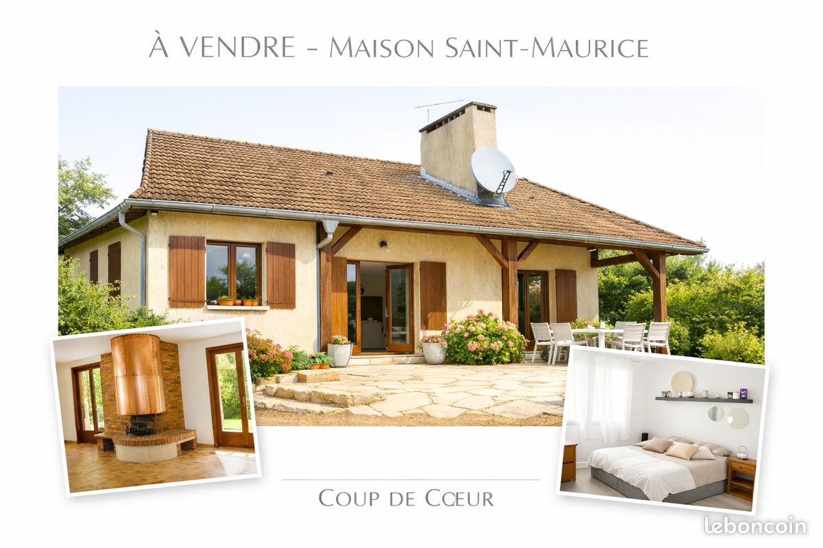 Maison 6 pièces 150 m² · à Saint-Maurice-lès-Châteauneuf · 150 m² · 185 000 €