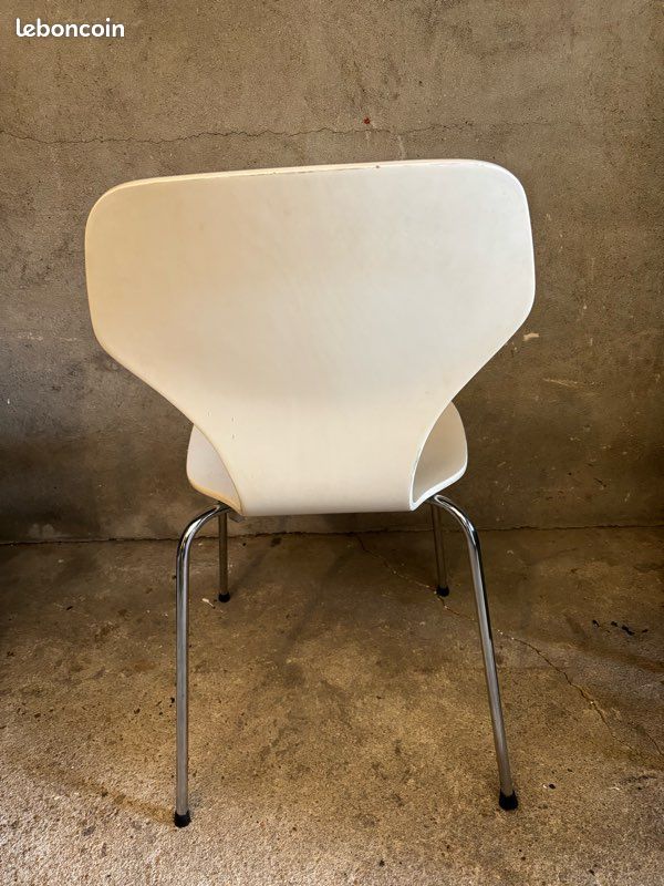 Chaise Phœnix vintage années 70 danoise (image 4)