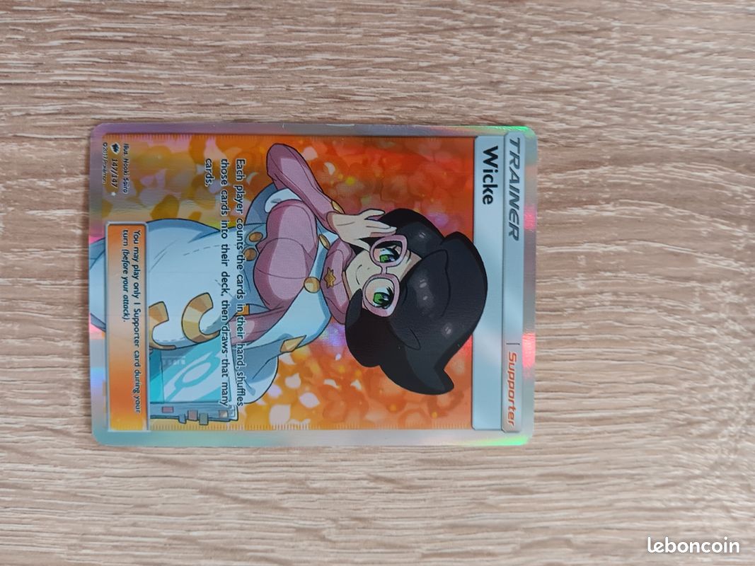 wicke pokemon card Pokemon - Wicke - 147/147 main image 0