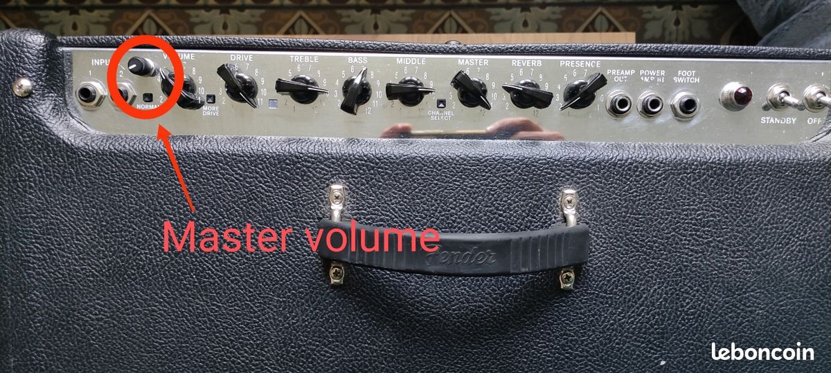 Amplificateur Fender Hot Rod Deluxe - Moddé (Blackface, Master Volume, Celestion Creamback) (image 6)