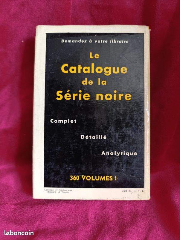 Livre - "Délit de fuite" de James Hadley Chase - Série Noire n°390 (image 2)