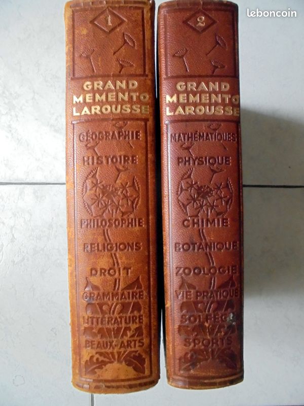 Grand mémento Larousse (2 Tomes) (image 2)