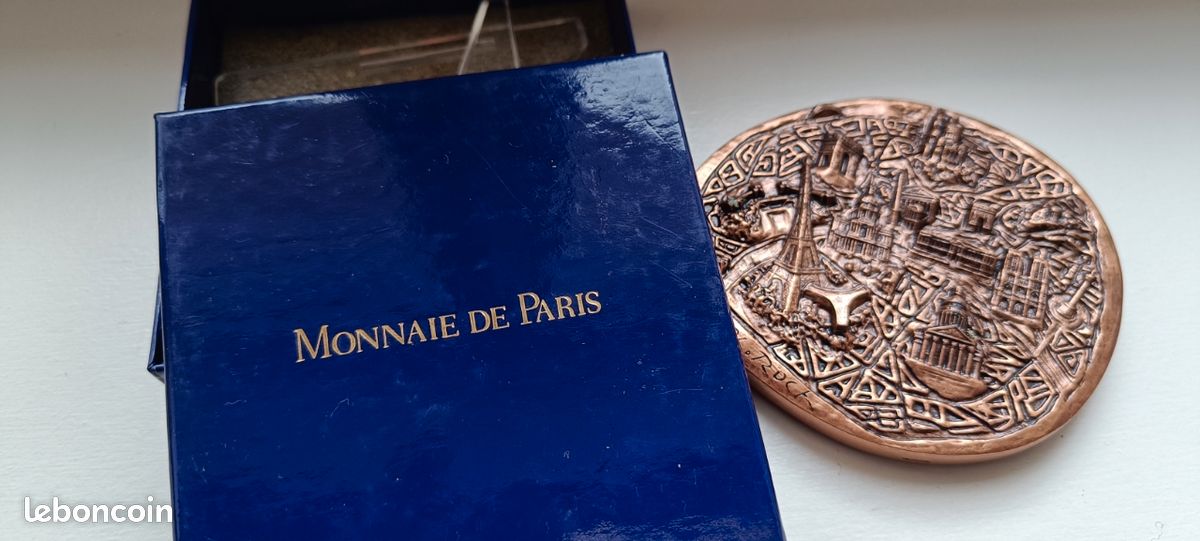 Médaille presse papier monnaie de paris (image 3)