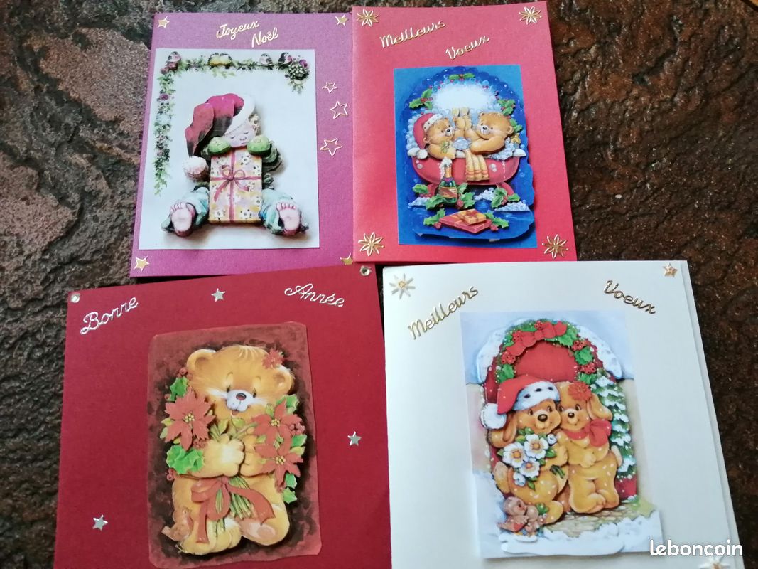 Magnifiques cartes noel en 3 d (image 3)
