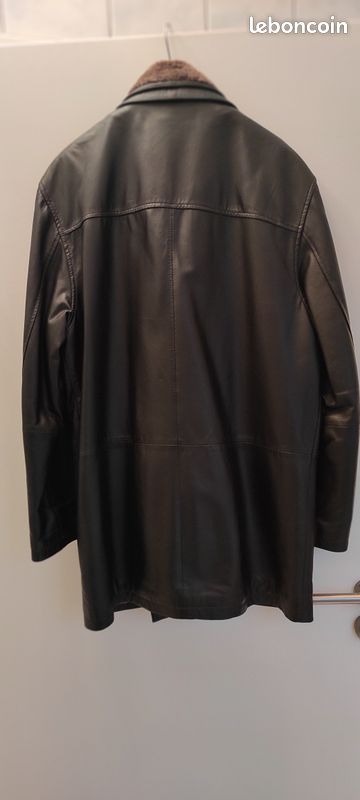 Veste en cuir pour Homme (image 3)