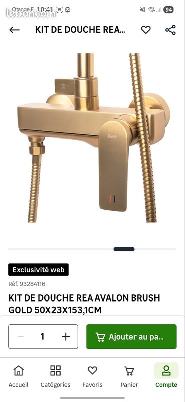 Colonne de douche avec robinet (image 4)