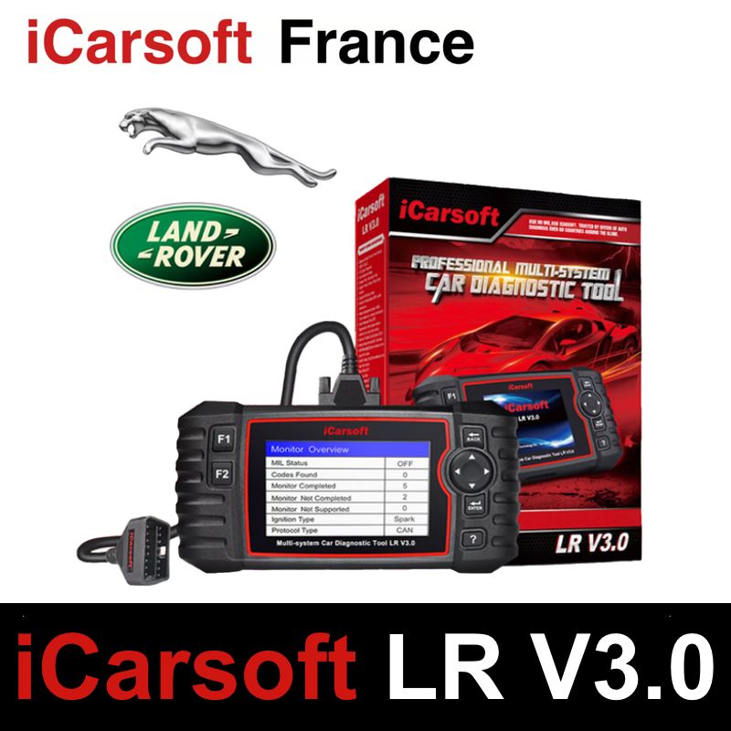ICarsoft LR V3 - Valise Diagnostic Auto pour Land Rover et Jaguar