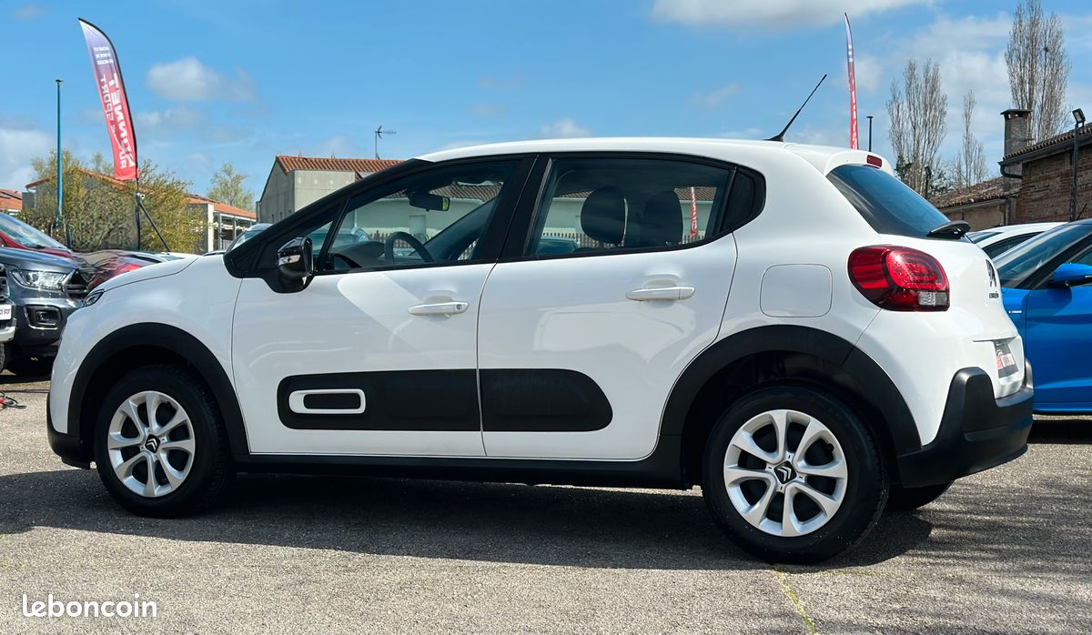 Citroen C3 SOCIETÉ 1,5 BLUEHDI 100CV FINITION FEEL BUSINESS GPS APPLE CARPLAY + CLIM (image 5)