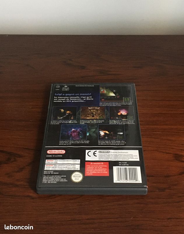 Luigi’s Mansion Nintendo Gamecube - Complet - Édition Originale - Très bel état (image 4)
