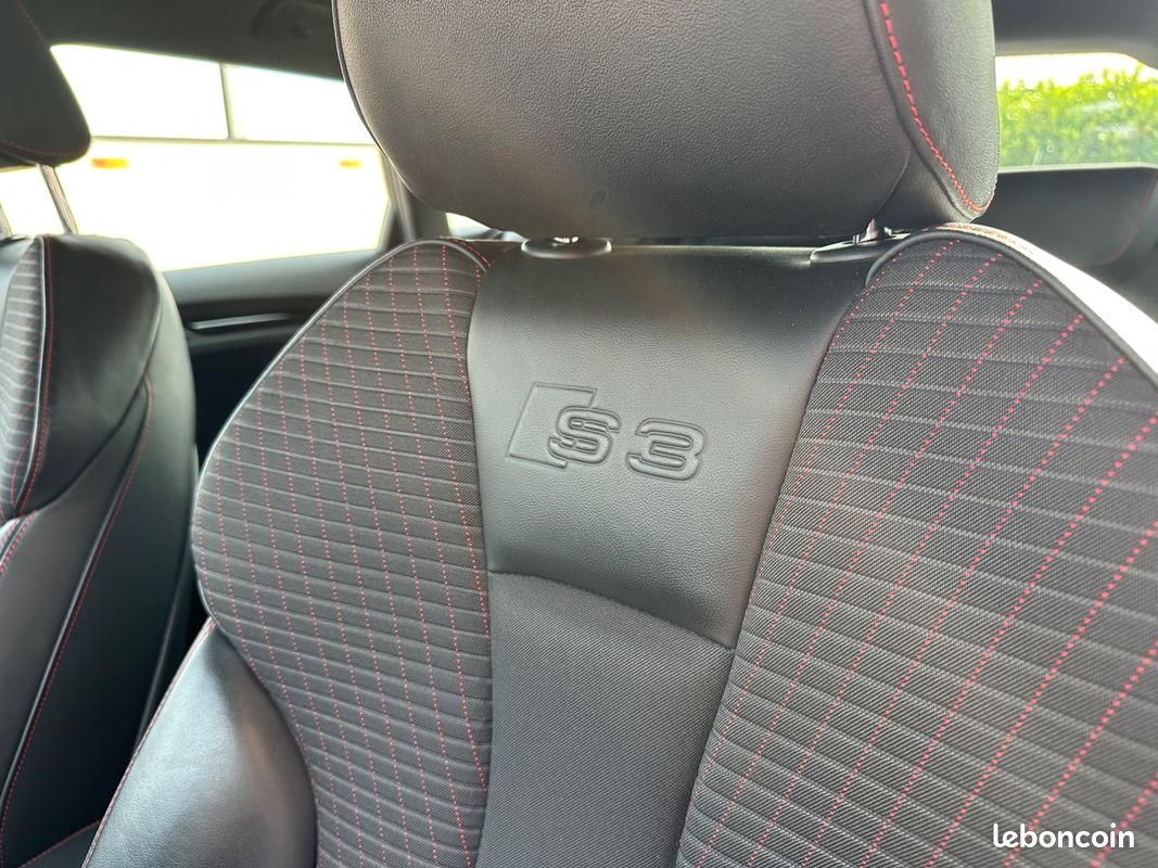 AUDI S3 SPORTBACK 2.0 TFSI 300ch QUATTRO S-TRONIC BANG & OLUFSEN - SIEGES CHAUFFANTS (image 11)