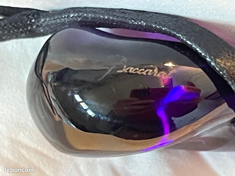 Pendentif Baccarat violet - neuf (image 4)
