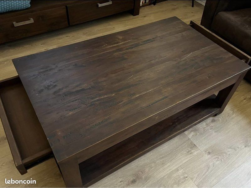 Meuble tv + table basse (image 3)